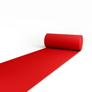 Tapis rouge 6mx1m