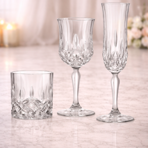 Set verre Crystal 3pcs