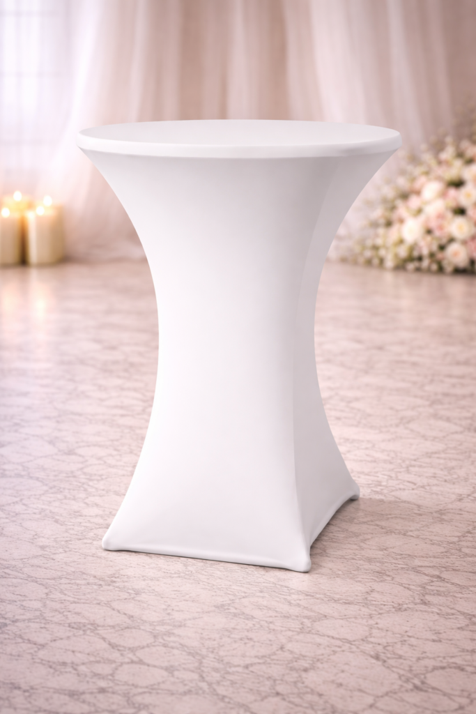 Mange Debout avec House Blanche