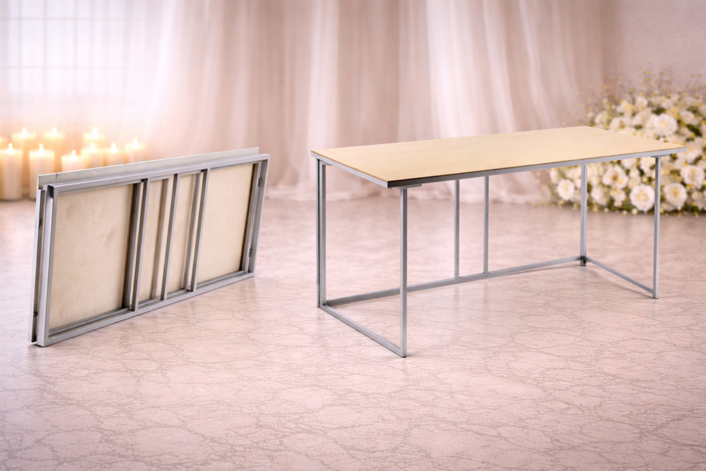 Table pliante rectangulaire